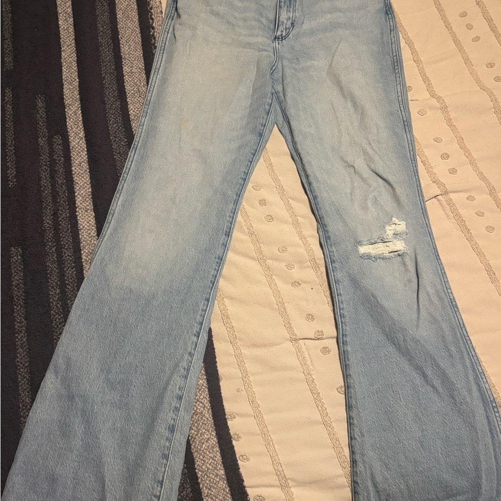 Wrangler Light Blue Flare Jeans